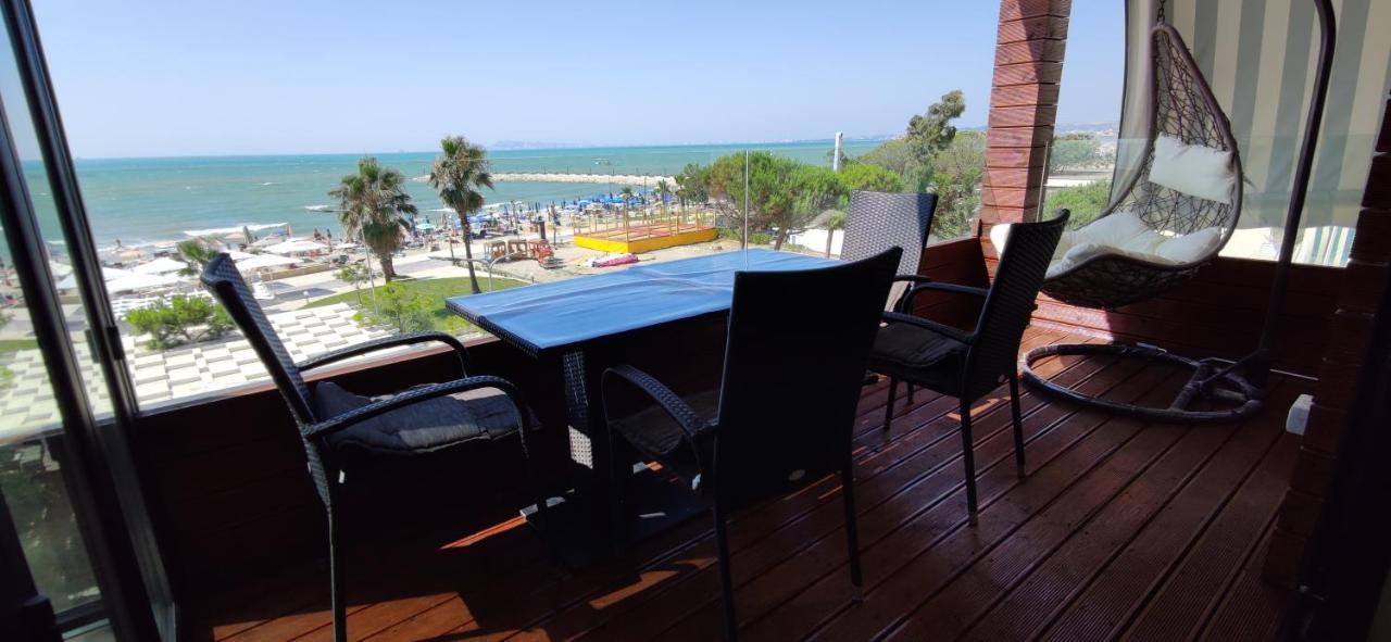 Luxury Beach Apartment In Qerret Голем Экстерьер фото